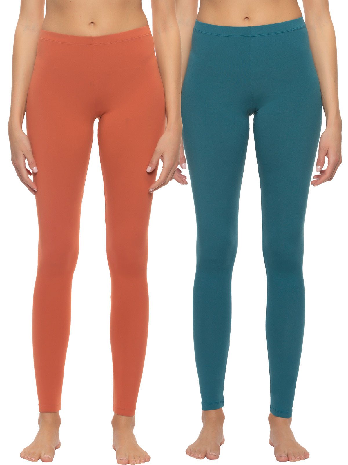 Velvety Soft Lightweight Leggings 2-Pack - Warm Beach | Felina Sale