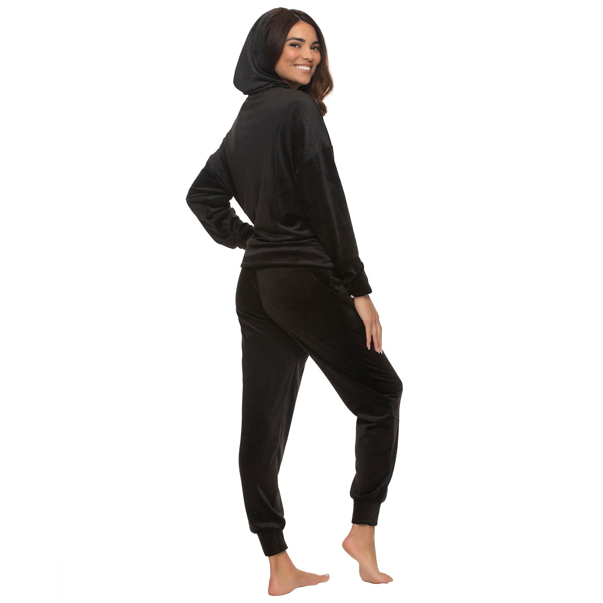 Opulence Plush Velour Set - Black | Felina Sale