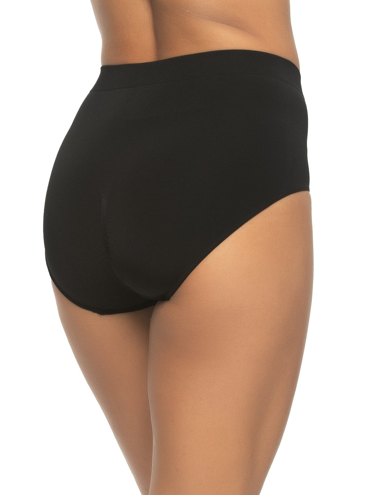 Body Smooth Seamless Brief 5-Pack - Black | Felina Panties