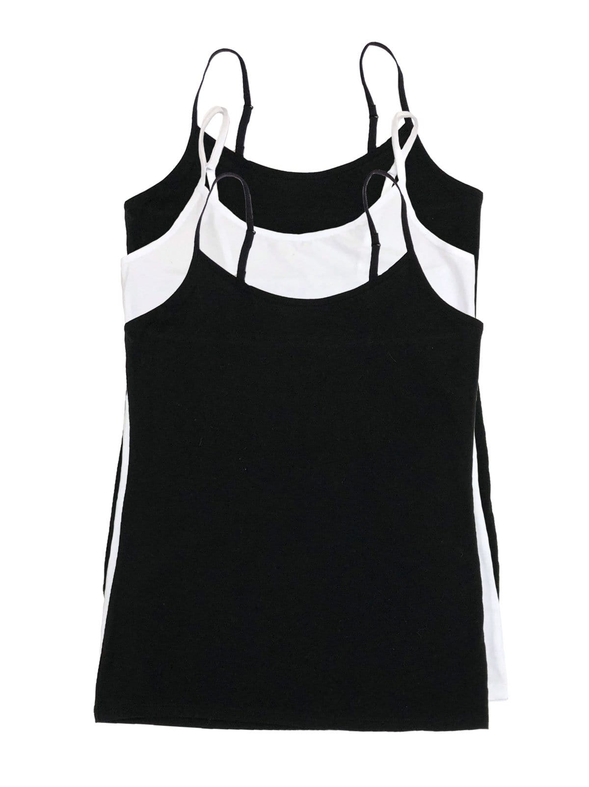 Micro Modal Camisole 3-Pack - Black White | Felina Loungewear