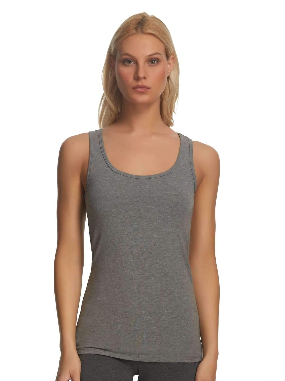 Cotton Modal Stretch Layering Tank Top 3-Pack - Gray Plum Vintage Indigo | Felina Loungewear