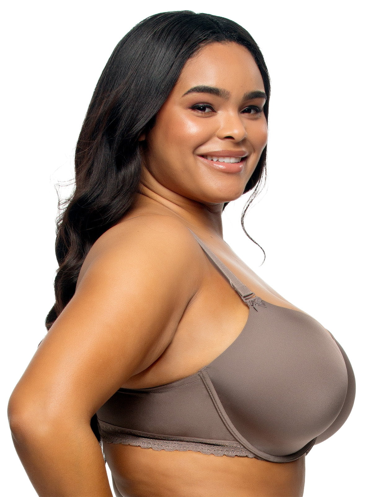 Gorgeous Cushion Comfort T-Shirt Bra with Multi-Way Straps - Mink | Felina Sale|Bras