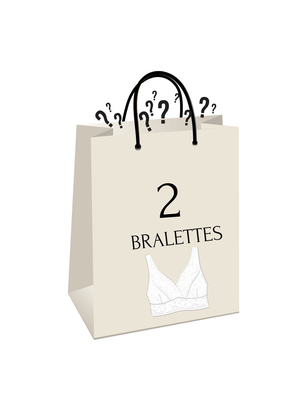 Mystery Bralette 2-Pack - Small | Felina Sale|Bras