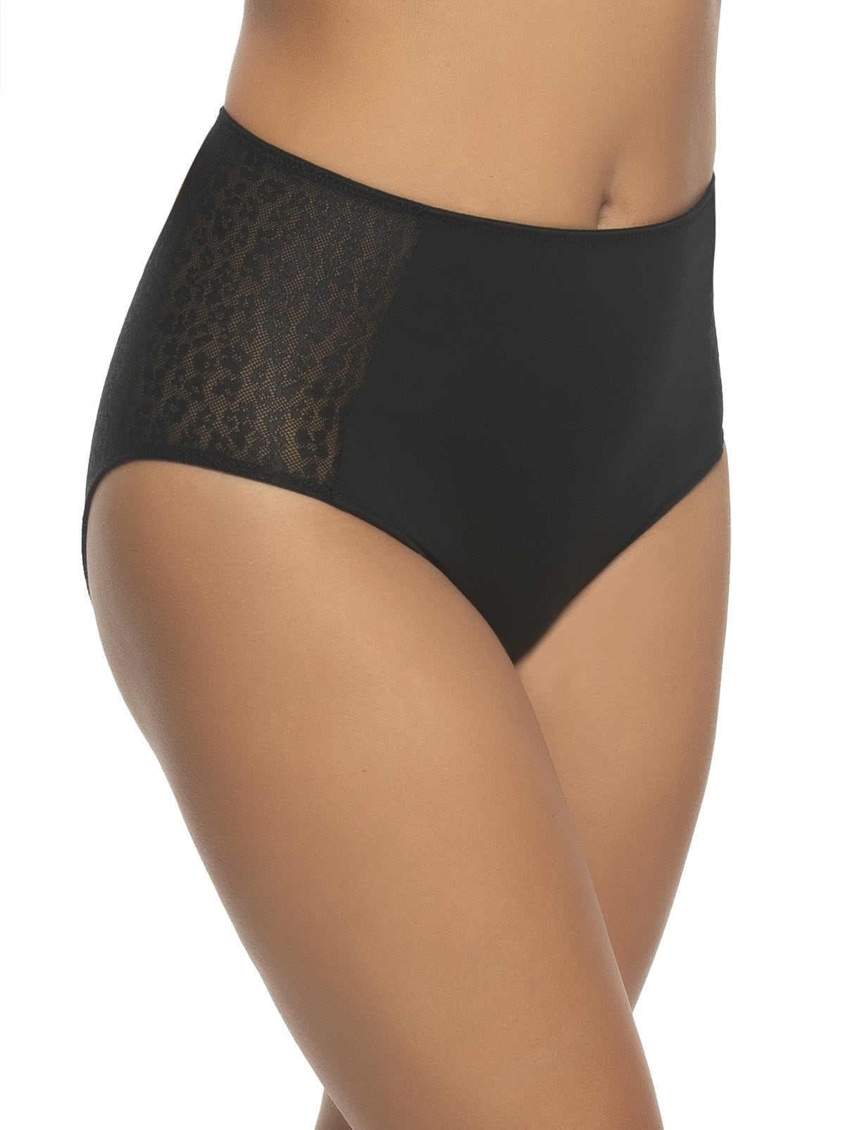 Sabrina Hi-Cut Brief - Black | Felina Sale|Panties