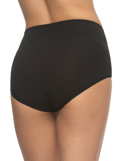 Pima Cotton Stretch Control Brief 3-Pack - Black | Felina Sale|Panties