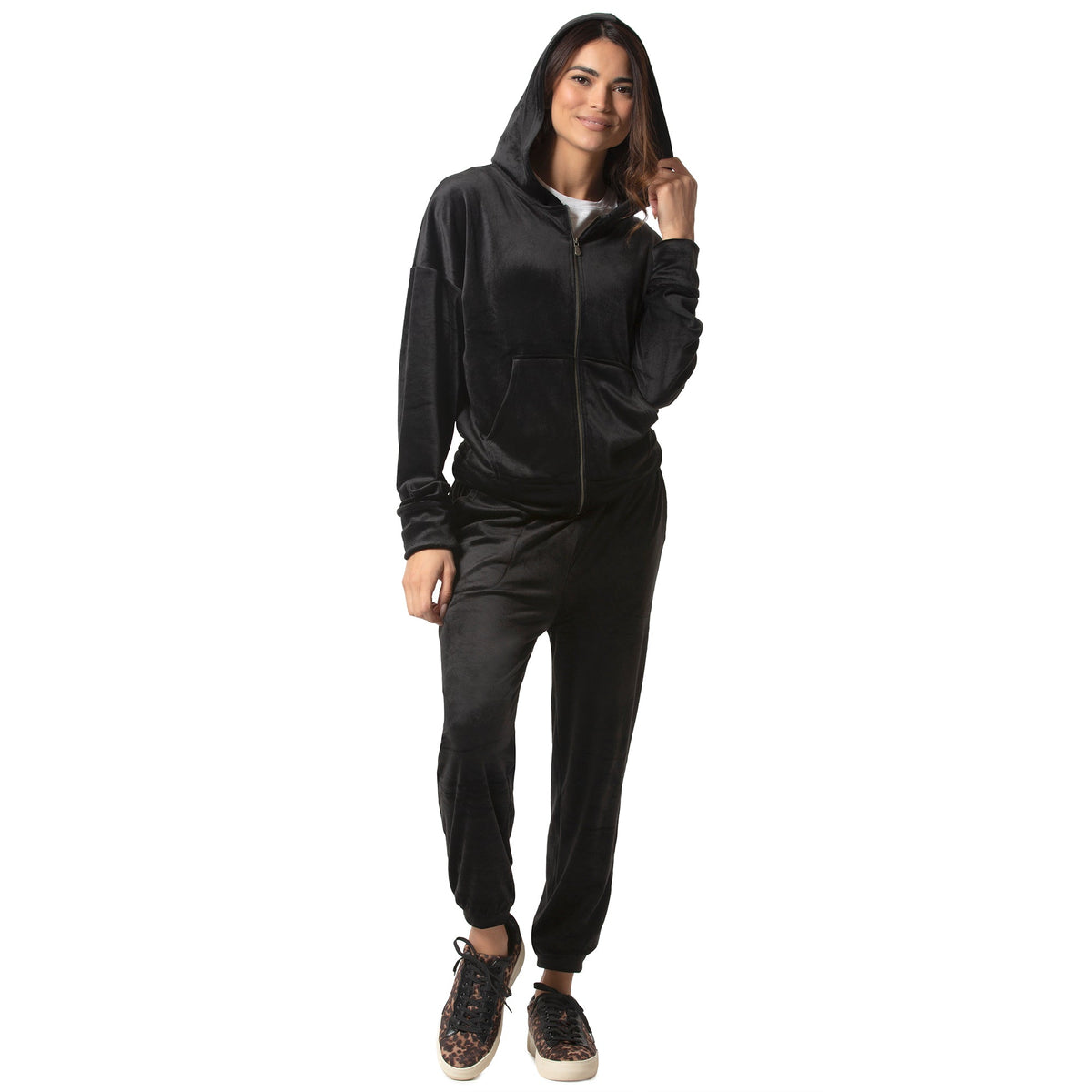 Opulence Plush Velour Set - Black | Felina Sale