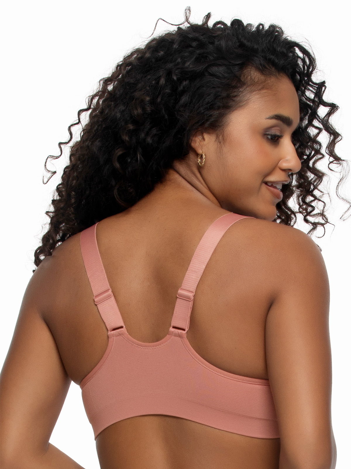Utopia Front-Close Racerback T-Shirt Bra - Terracotta Rose | Felina Bras