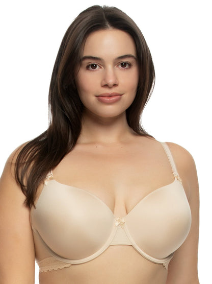 Gorgeous Cushion Comfort T-Shirt Bra with Multi-Way Straps - Bare | Felina Bras