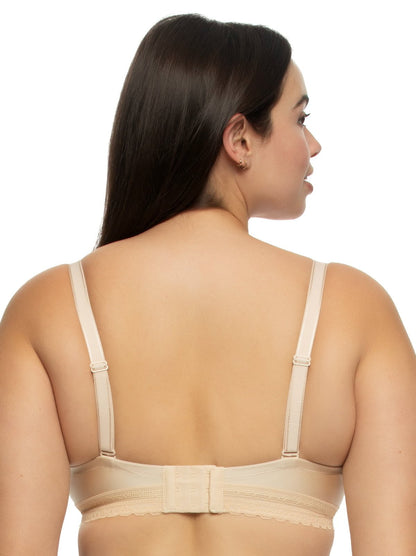 Gorgeous Cushion Comfort T-Shirt Bra with Multi-Way Straps - Bare | Felina Bras