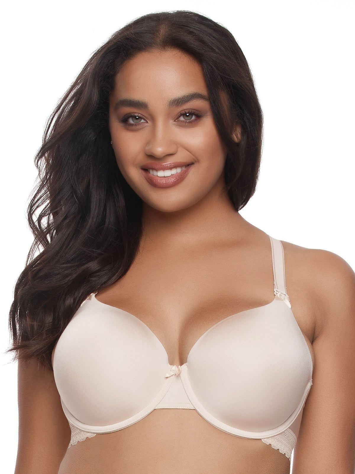 Gorgeous Cushion Comfort T-Shirt Bra w/ Multi-Way Straps 2-Pack - Bare Black | Felina Bras