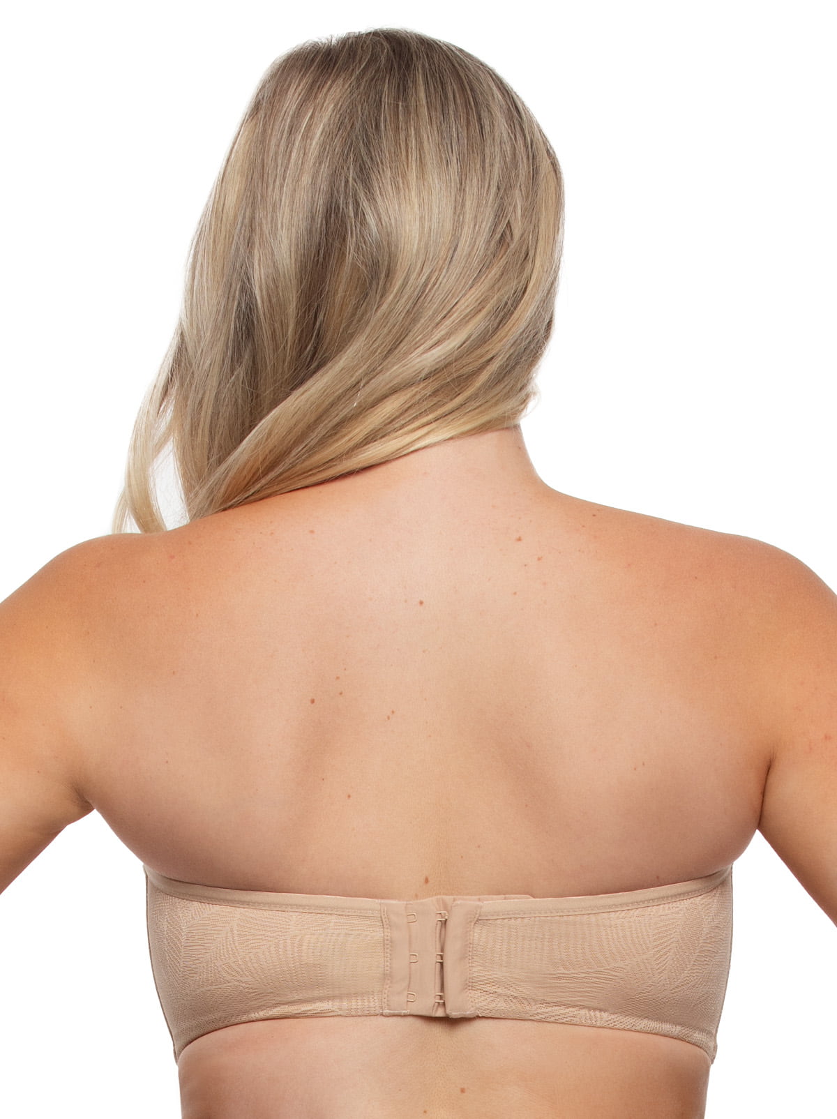 Delightful Seamless Unlined Lace Bandeau - Warm Neutral | Felina Bras|Sleepwear