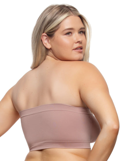 Body Smooth Seamless Underwire Bandeau Bra - Rose Tan | Felina Bras