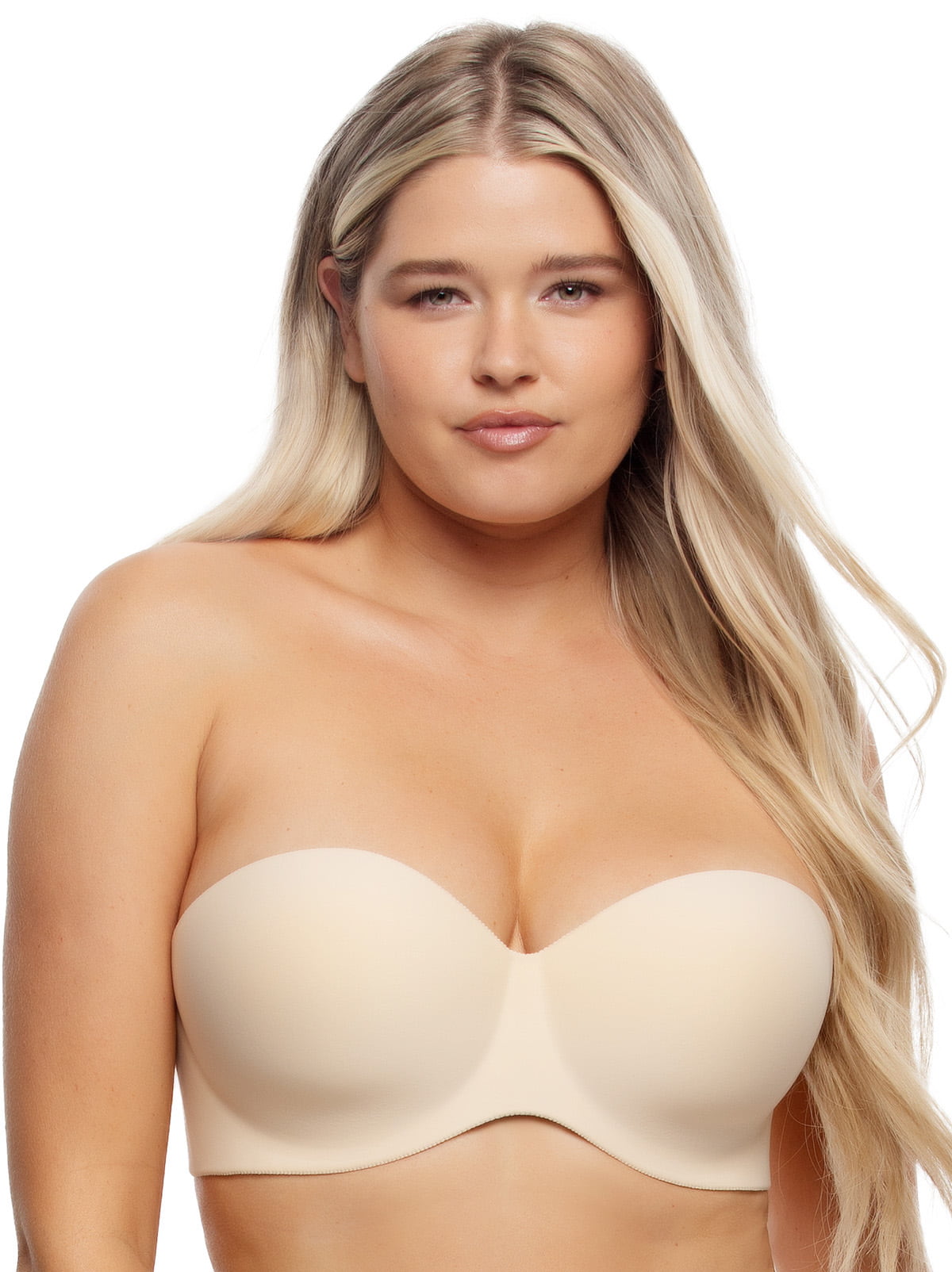 Hint Of Skin Contour Strapless Bra - Bare | Felina Bras