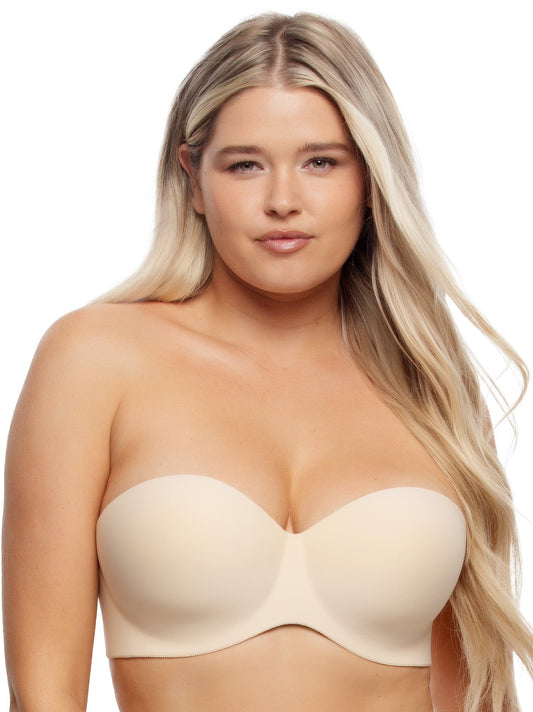 Hint Of Skin Contour Strapless Bra - Bare | Felina Bras