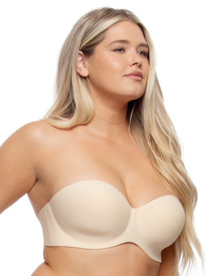 Hint Of Skin Contour Strapless Bra - Bare | Felina Bras