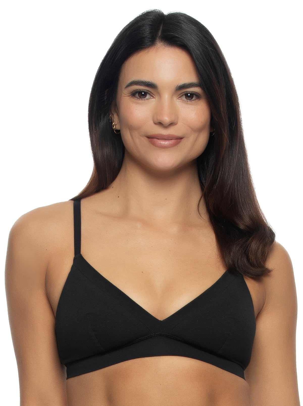 Pima Cotton Stretch Wireless Bra 2-Pack - Tuxedo | Felina Bras
