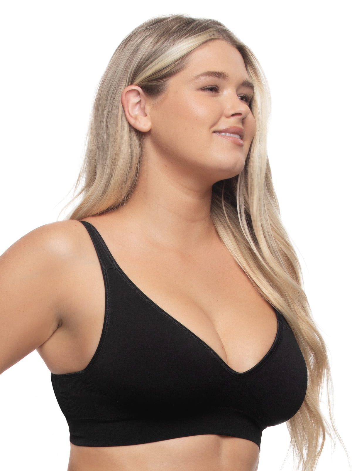Seamless Wireless Bra 2-Pack - Black Warm Neutral | Felina Bras