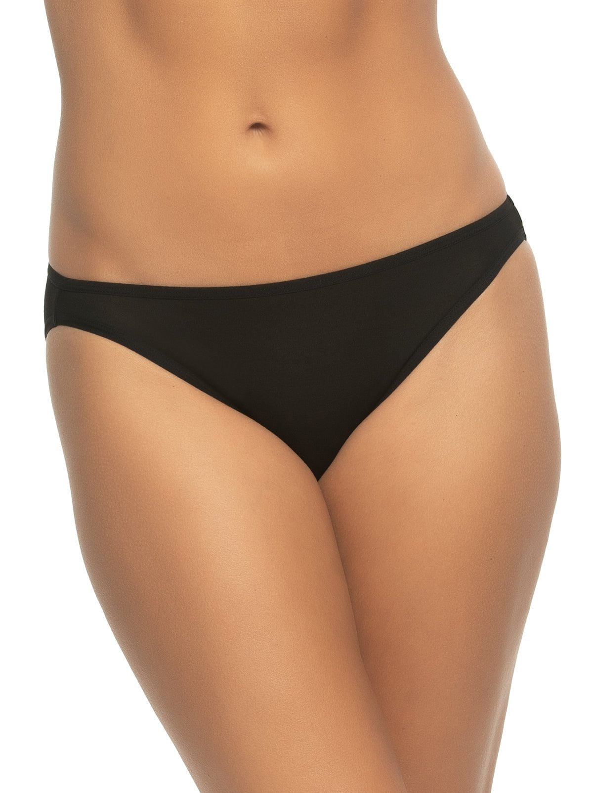 So Smooth Low Rise Bikini 5-Pack - Bare Black | Felina Panties