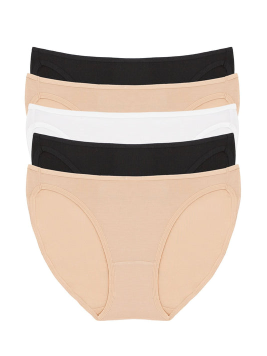 So Smooth Low Rise Bikini 5-Pack - Basics Combo | Felina Panties