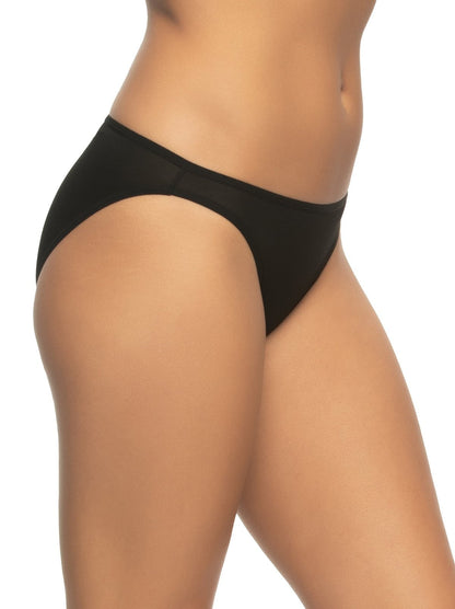 So Smooth Modal Low Rise Bikini - Black | Felina Panties