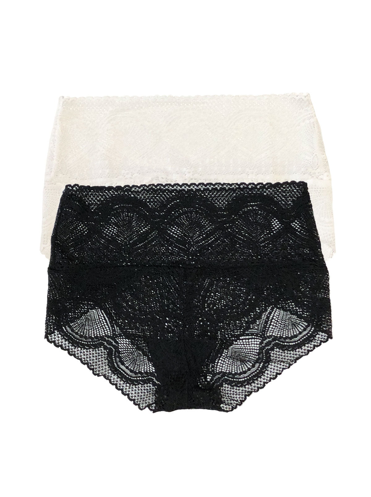 Finesse Signature Stretch Modern Mock Wrap Brief 2-Pack - Back To Basics | Felina Panties|Sleepwear