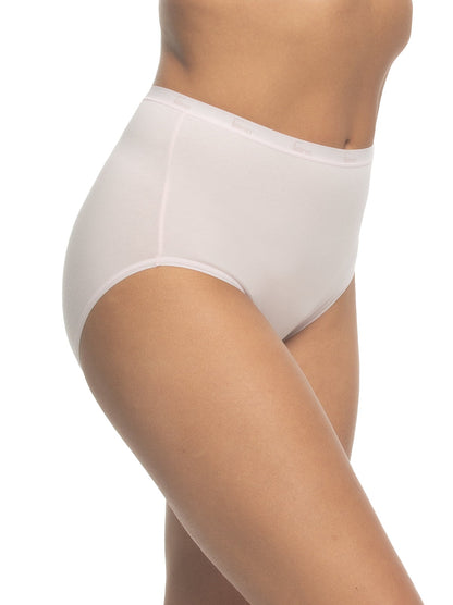 Signature Cotton Stretch Brief 5-Pack - Glacier Pink | Felina Panties