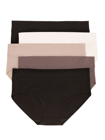 Pima Cotton Stretch Hipster 5-Pack - Classic | Felina Panties