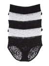 Black White