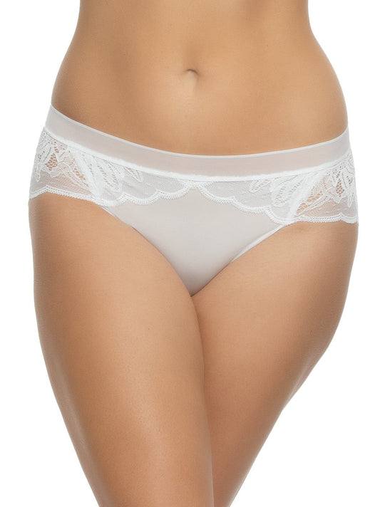 Peridot Cheeky Lace Hipster - White | Felina Panties|Sleepwear