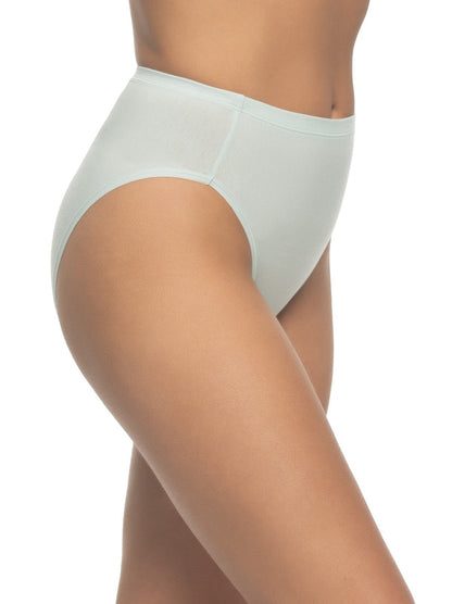 The Perfect Panty Super Stretchy Cotton Hi-Cut Brief 6-Pack - Cool Neutrals | Felina Panties