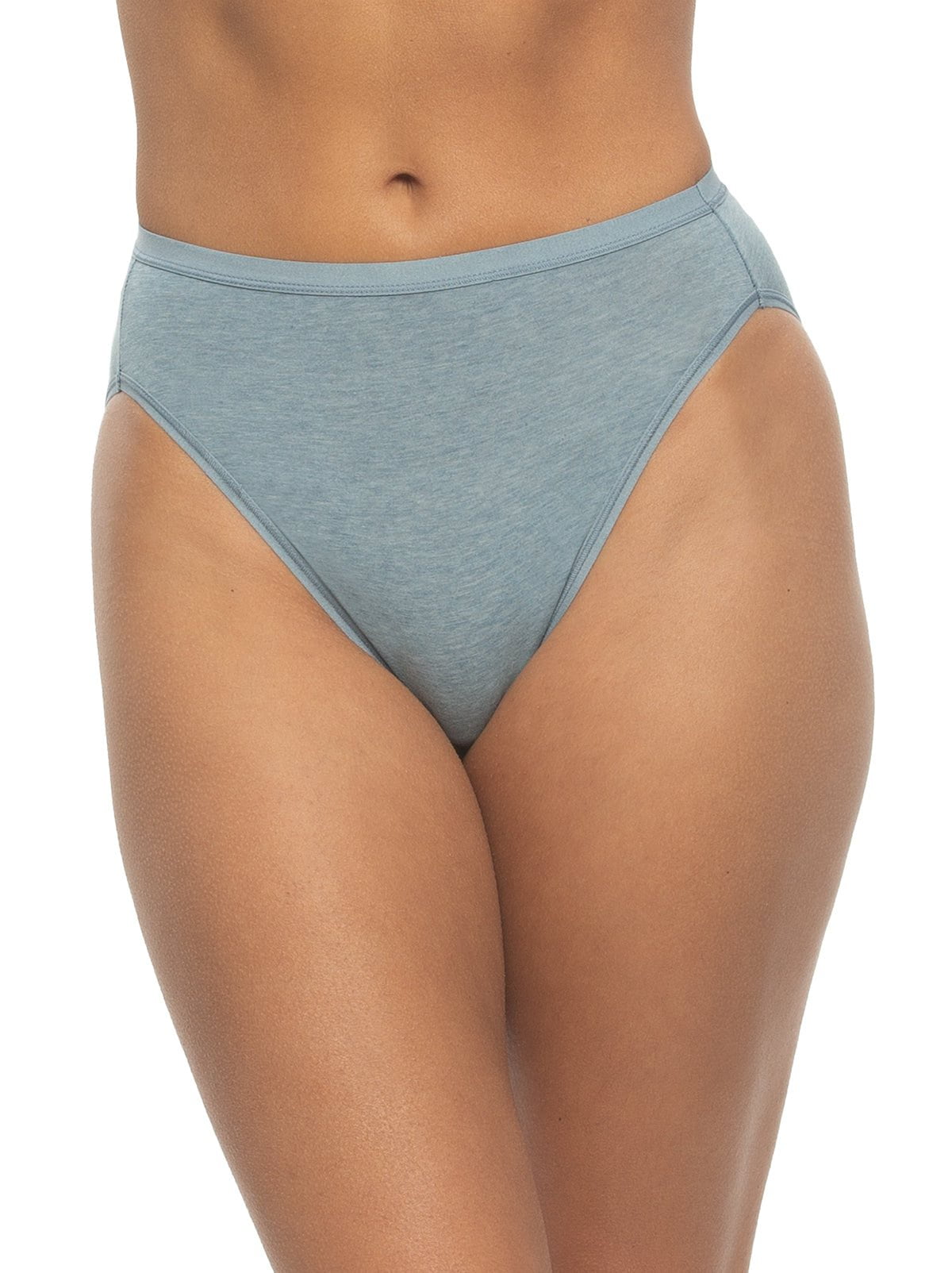 Organic Cotton Stretch Hi-Cut Panty 5-Pack - Ocean Breeze | Felina Panties