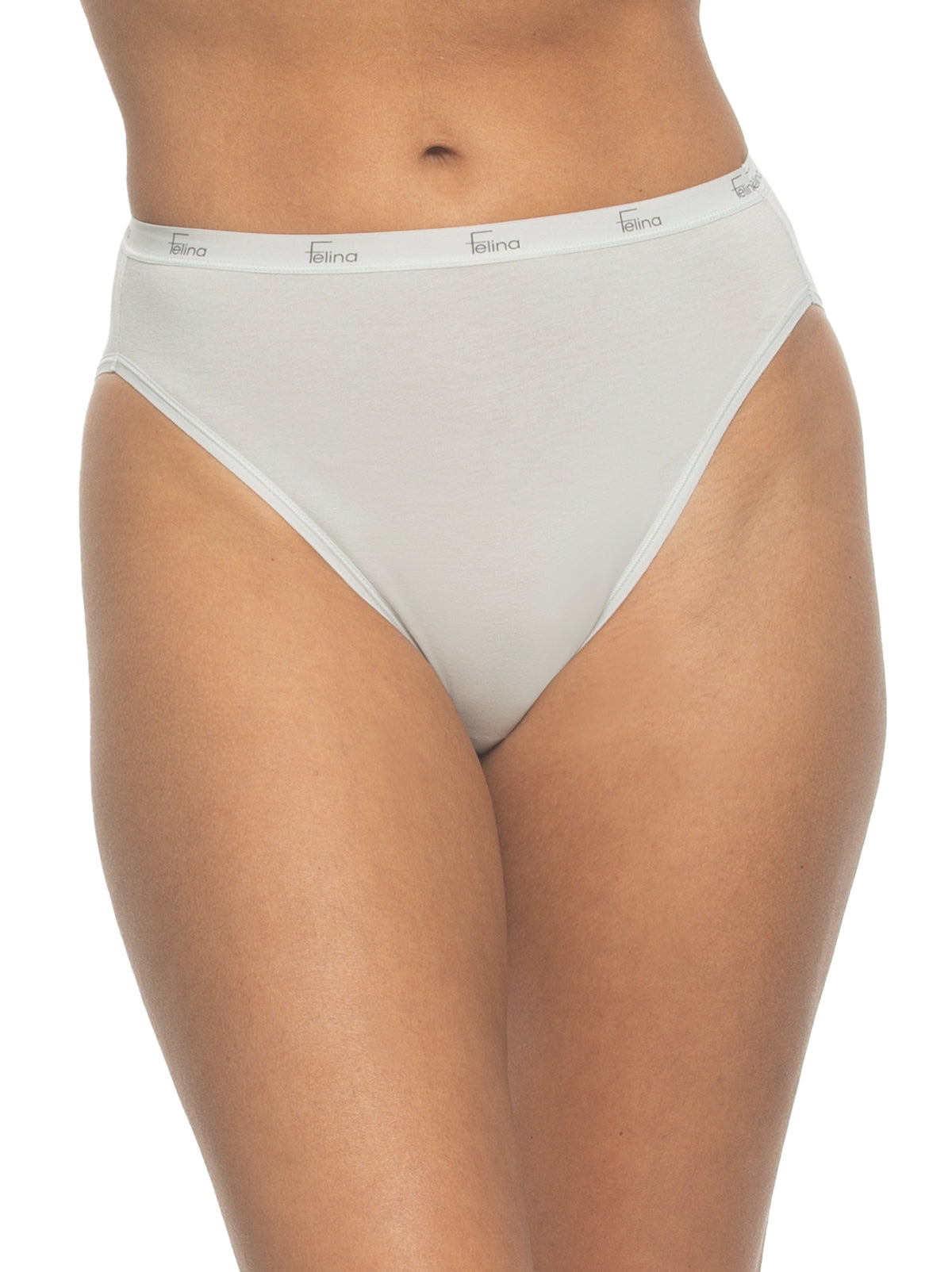 Signature Cotton Stretch  Hi-Cut 5-Pack - Glacier Pink | Felina Panties