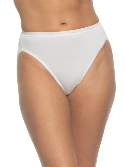 Signature Cotton Stretch  Hi-Cut 5-Pack - Glacier Pink | Felina Panties