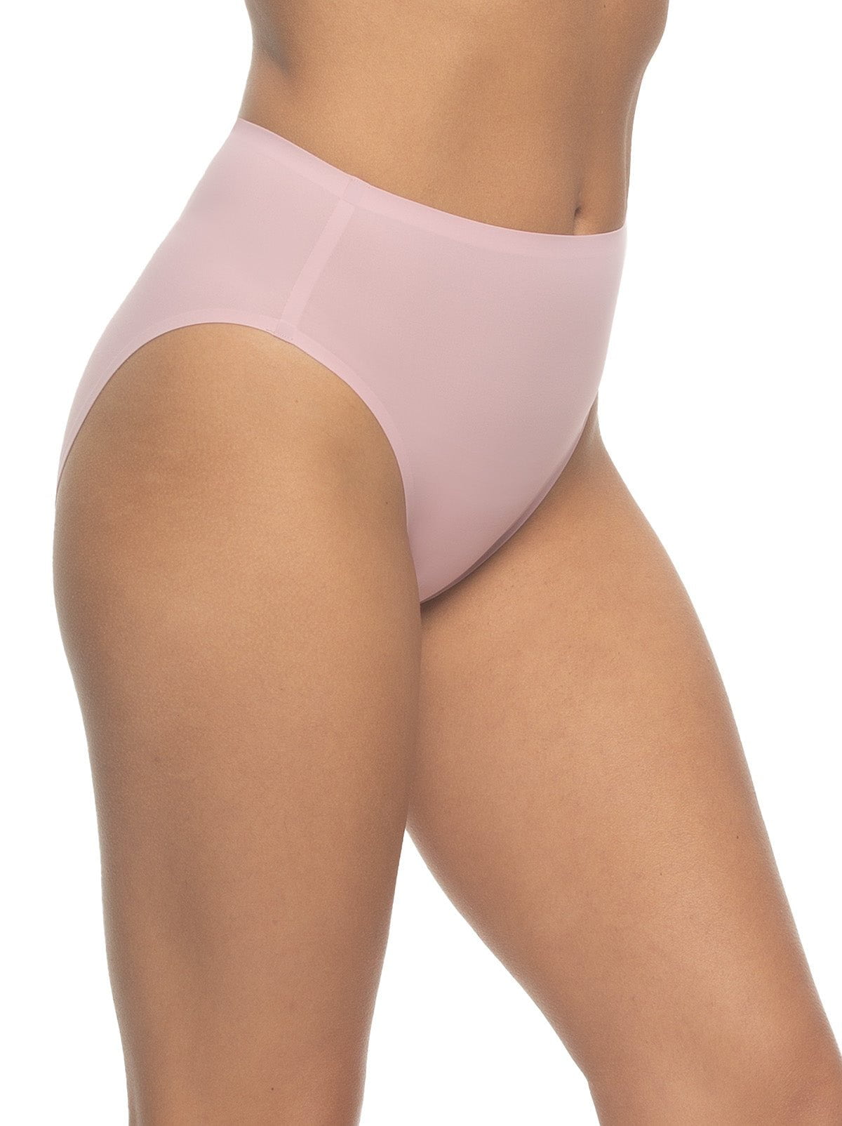 No Show Stretch Hi-Cut 5-Pack - Berries and Cream | Felina Panties