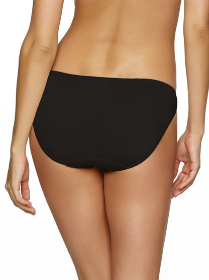 So Smooth Modal Hi-Cut Panty - Black | Felina Panties