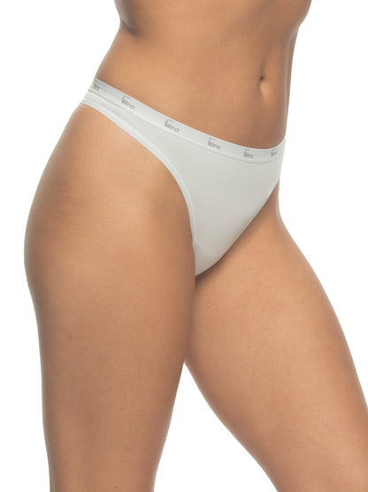 Signature Cotton Stretch Thong 5-Pack - Glacier Pink | Felina Panties