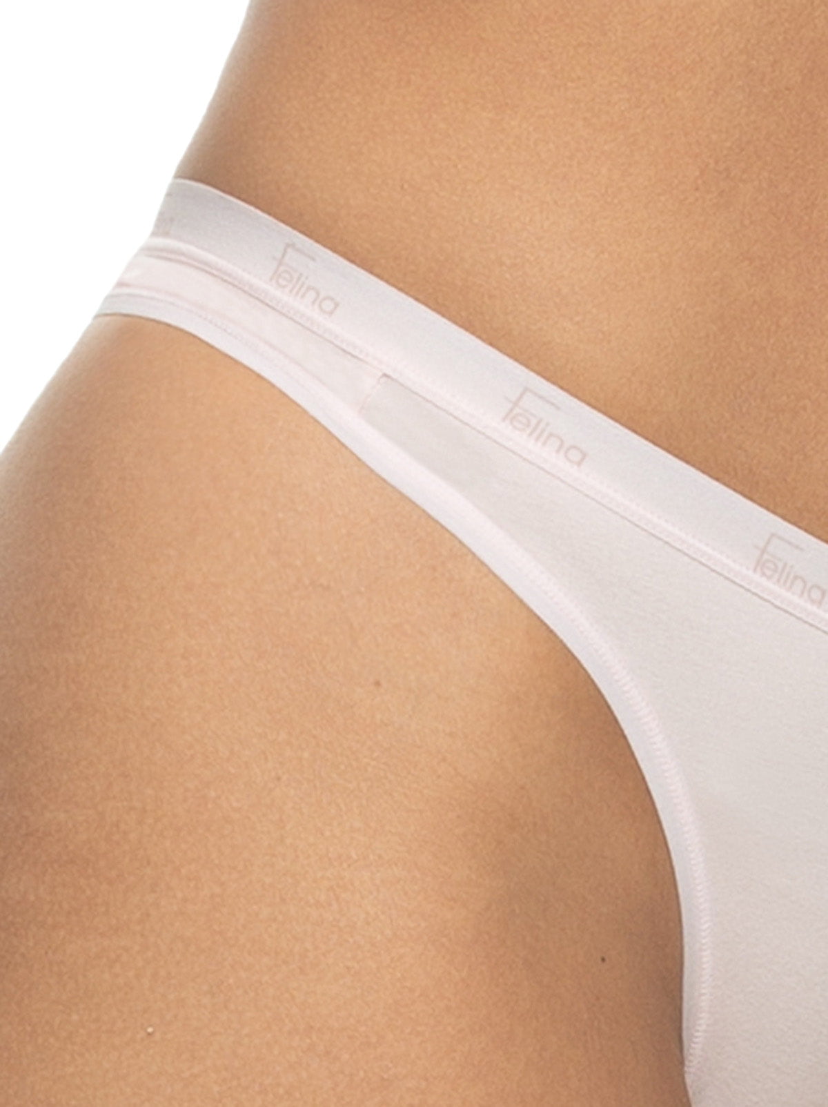 Signature Cotton Stretch Thong 5-Pack - Glacier Pink | Felina Panties