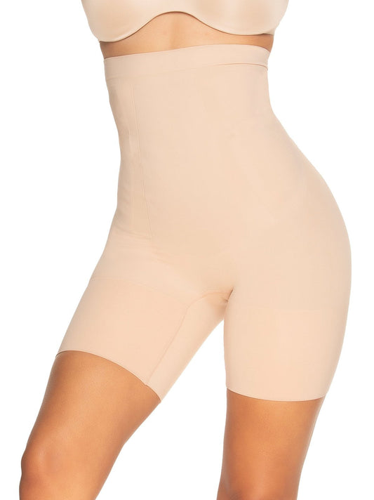 Fusion High Waist Shapewear Short - Warm Neutral | Felina Panties