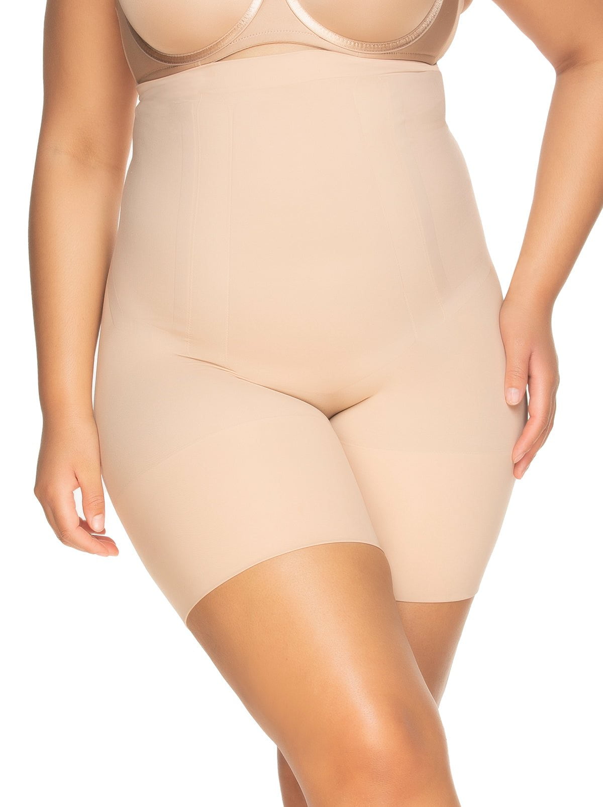 Fusion High Waist Shapewear Short - Warm Neutral | Felina Panties