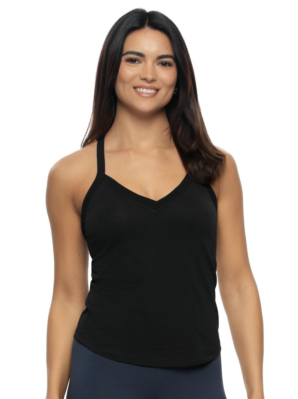 Pima Cotton Stretch Racerback Tank 2-Pack - Tuxedo | Felina Loungewear