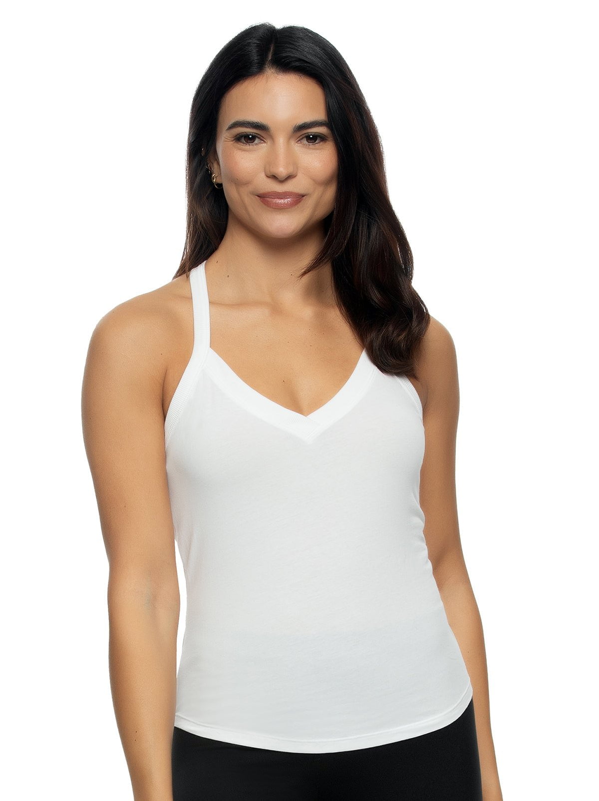 Pima Cotton Stretch Racerback Tank 2-Pack - Tuxedo | Felina Loungewear