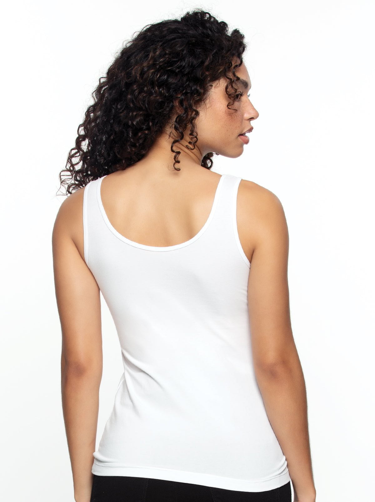 Cotton Modal Stretch Reversible Tank Top 4-Pack - Basics | Felina Loungewear